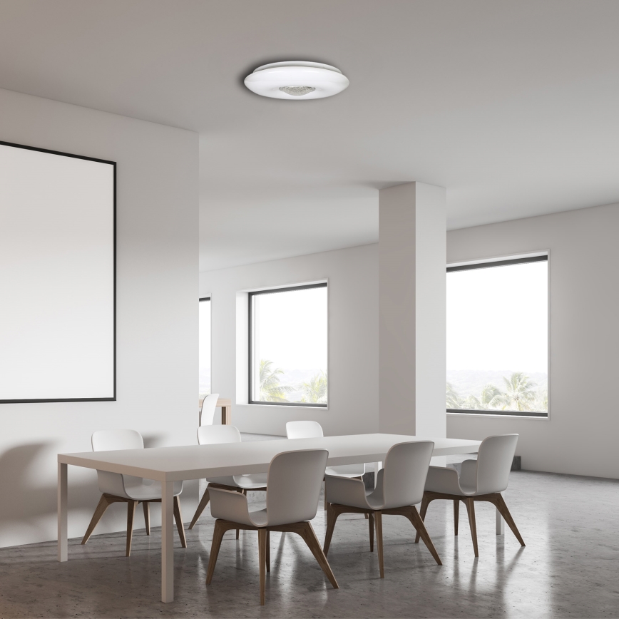 Luz de teto fosca LED VELA LED/24W/230V