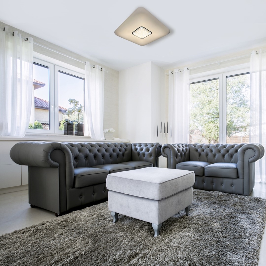 Luz de teto fosca LED YAX LED/24W/230V