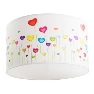 Luz de teto HEARTS 1xE27/60W/230V