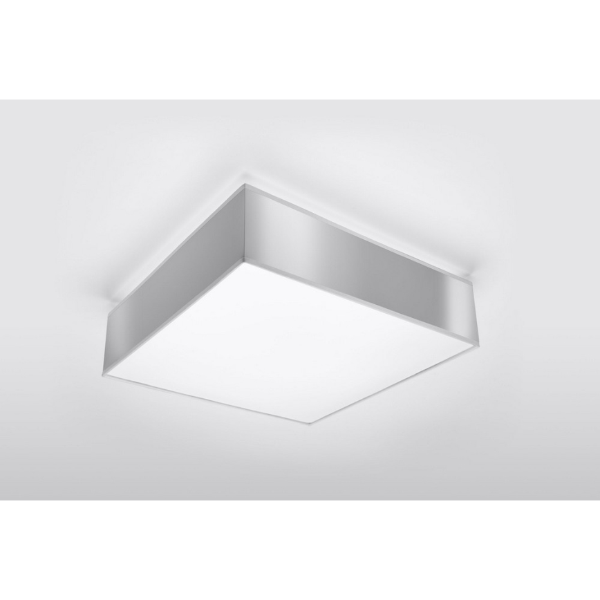 Luz de teto HORUS 35 2xE27/60W/230V cinzento