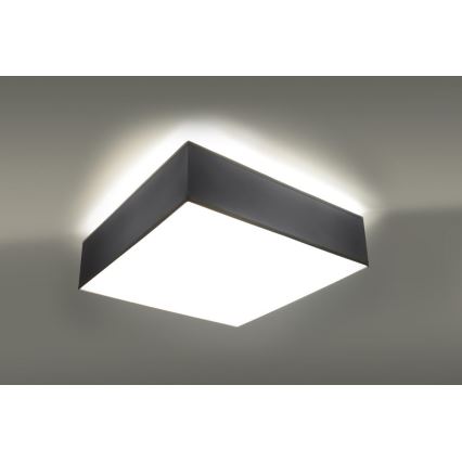 Luz de teto HORUS 35 2xE27/60W/230V cinzento
