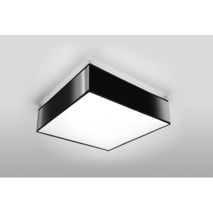 Luz de teto HORUS 35 2xE27/60W/230V preto antigo