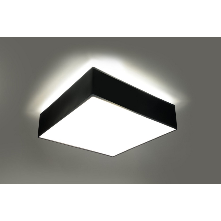Luz de teto HORUS 35 2xE27/60W/230V preto antigo