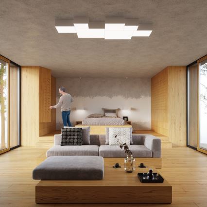 Luz de teto HORUS 45 3xE27/60W/230V branco