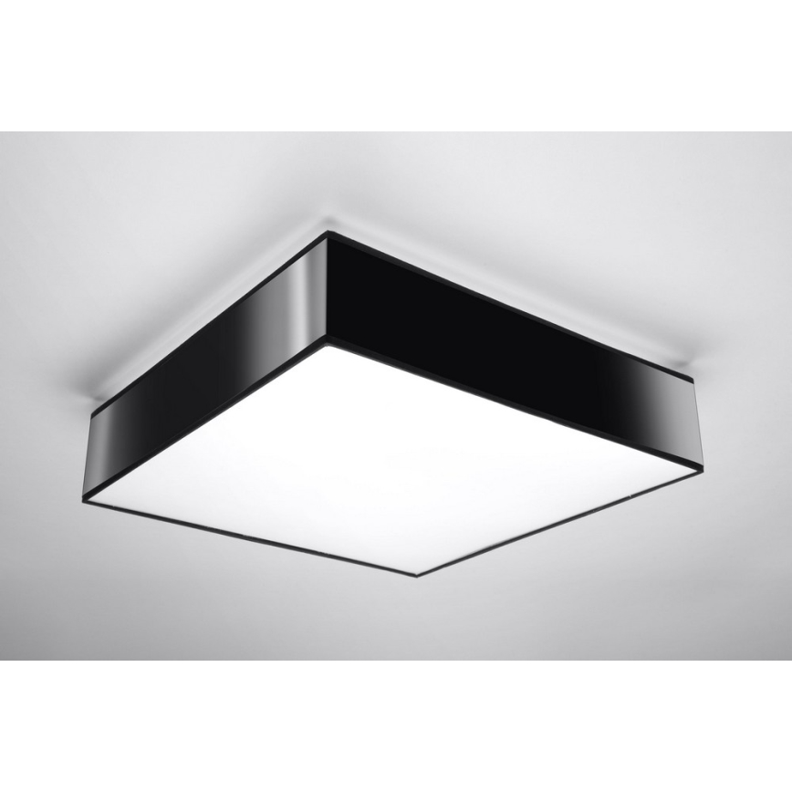 Luz de teto HORUS 45 3xE27/60W/230V preto antigo
