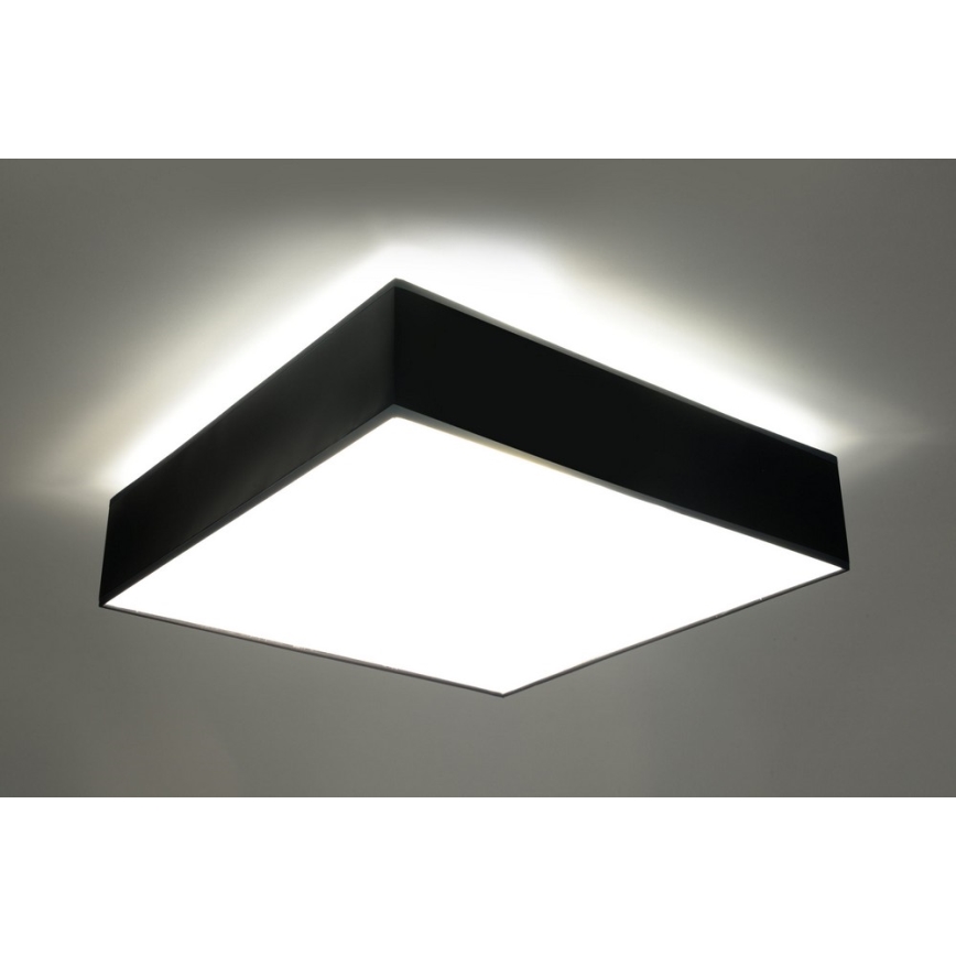 Luz de teto HORUS 45 3xE27/60W/230V preto antigo