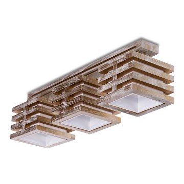 Luz de teto HOUSTON 3xE27/40W/230V
