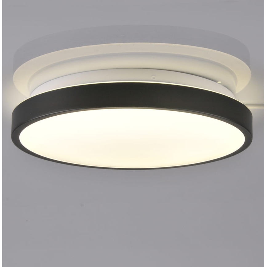 Luz de teto LED KERN LED/15W/230V preto antigo