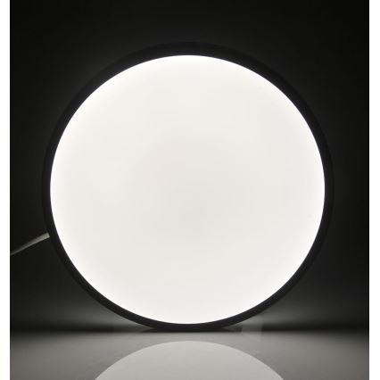Luz de teto LED KERN LED/15W/230V preto antigo
