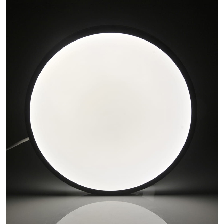 Luz de teto LED KERN LED/15W/230V preto antigo