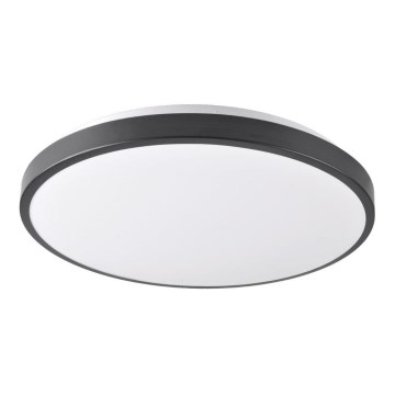Luz de teto LED KERN LED/24W/230V preto antigo