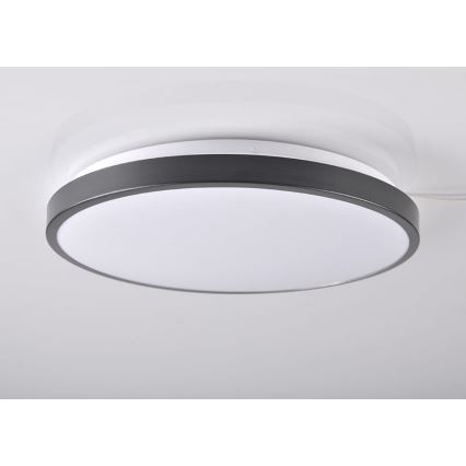 Luz de teto LED KERN LED/24W/230V preto antigo