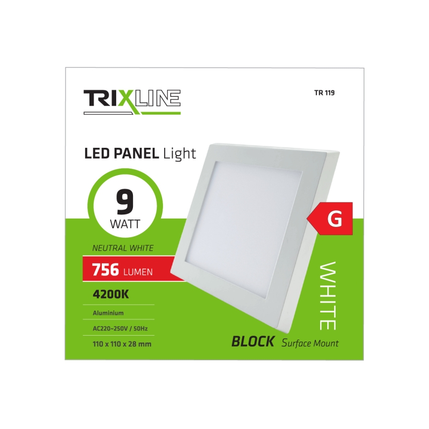 Luz de teto LED LED/9W/230V 4200K