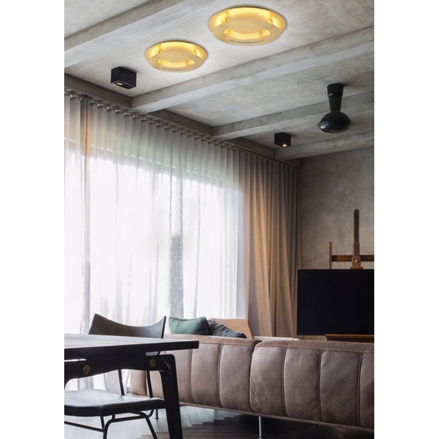 Luz de teto LED MERPLE LED/18W/230V dourado