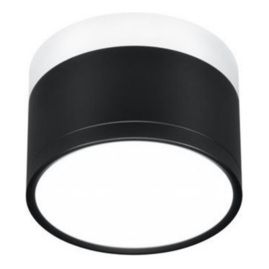 Luz de teto LED TUBA LED/9W/230V branco/preto