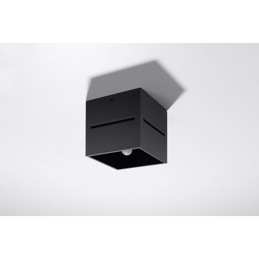Luz de teto LOBO 1xG9/40W/230V preto antigo