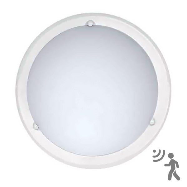 Luz de teto - Luz de teto com sensor 5502/40/B/MWS 2xE27/60W
