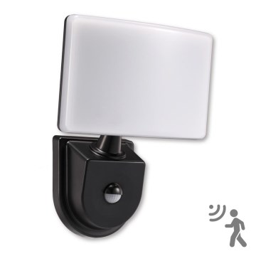 Luz de Teto Marbella C PIR - Holofote LED com  sensor MARBELLA LED/15W/230V IP65