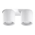 Luz de teto ORBIS 2 2xGU10/40W/230V branco