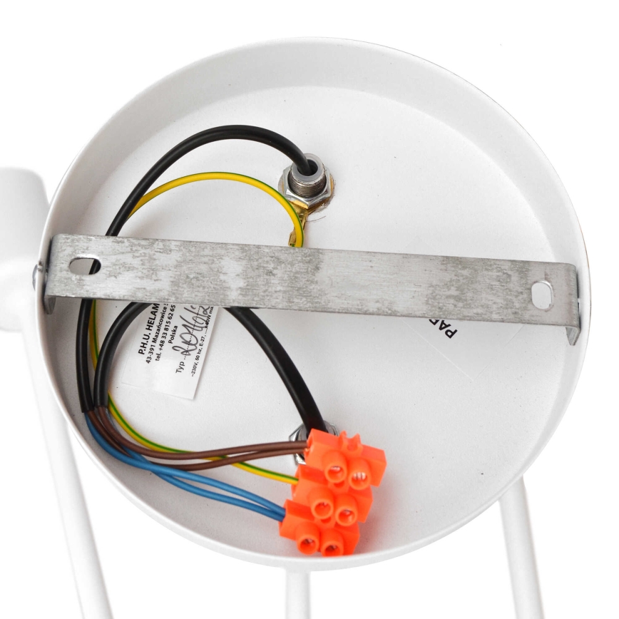 Luz de teto OXFORD 2xE27/15W/230V branco