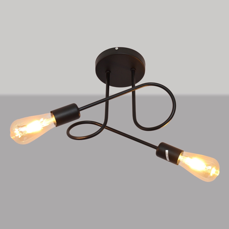 Luz de teto OXFORD 2xE27/15W/230V