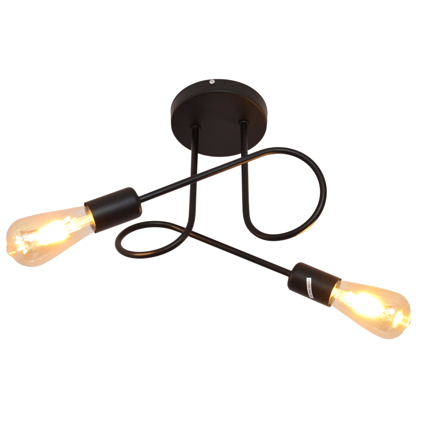 Luz de teto OXFORD 2xE27/15W/230V