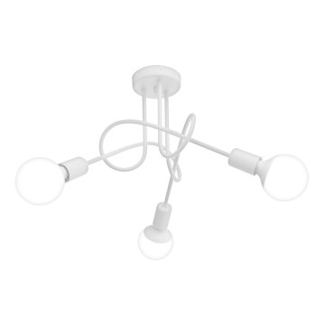 Luz de teto OXFORD 3xE27/15W/230V branco