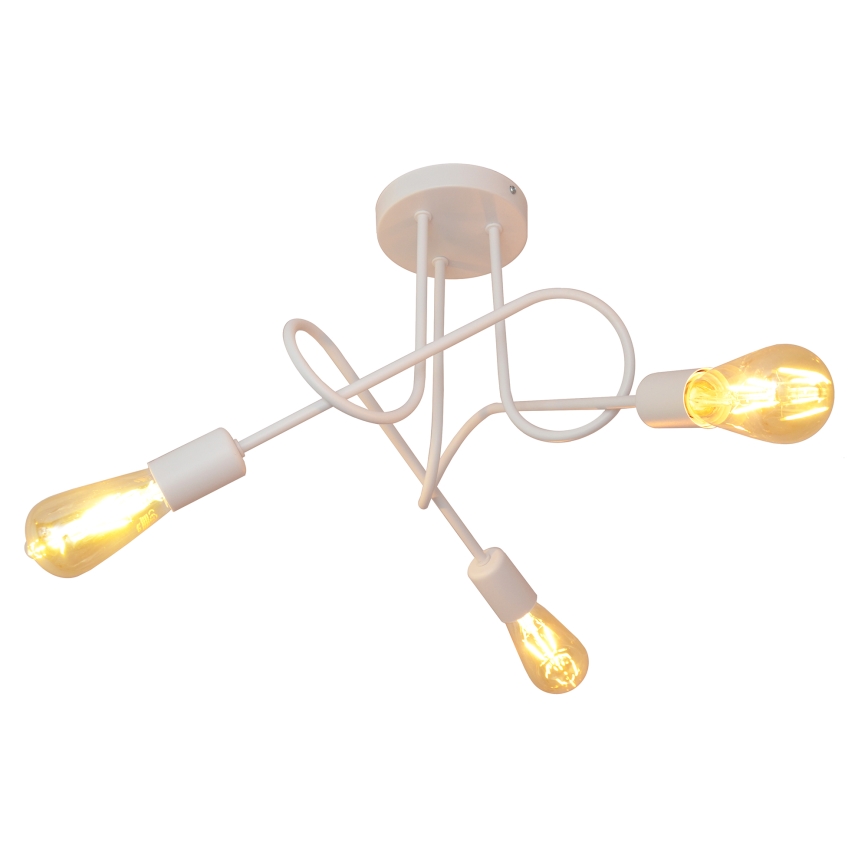 Luz de teto OXFORD 3xE27/15W/230V branco