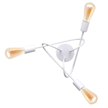 Luz de teto OXFORD 3xE27/15W/230V branco