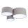 Luz de teto SPACE 3xE27/60W/230V