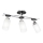 Luz de teto TOKIO 3xE27/60W/230V