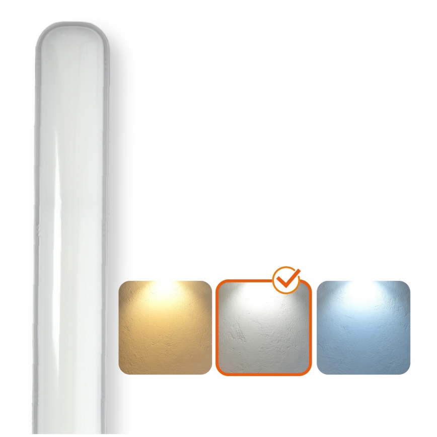Luz de trabalho fluorescente LED NEGRO LED/36W/230V IP65 4000K