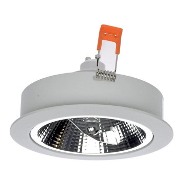 Luz embutida REDONDO 1xAR111 - GU10/25W/230V
