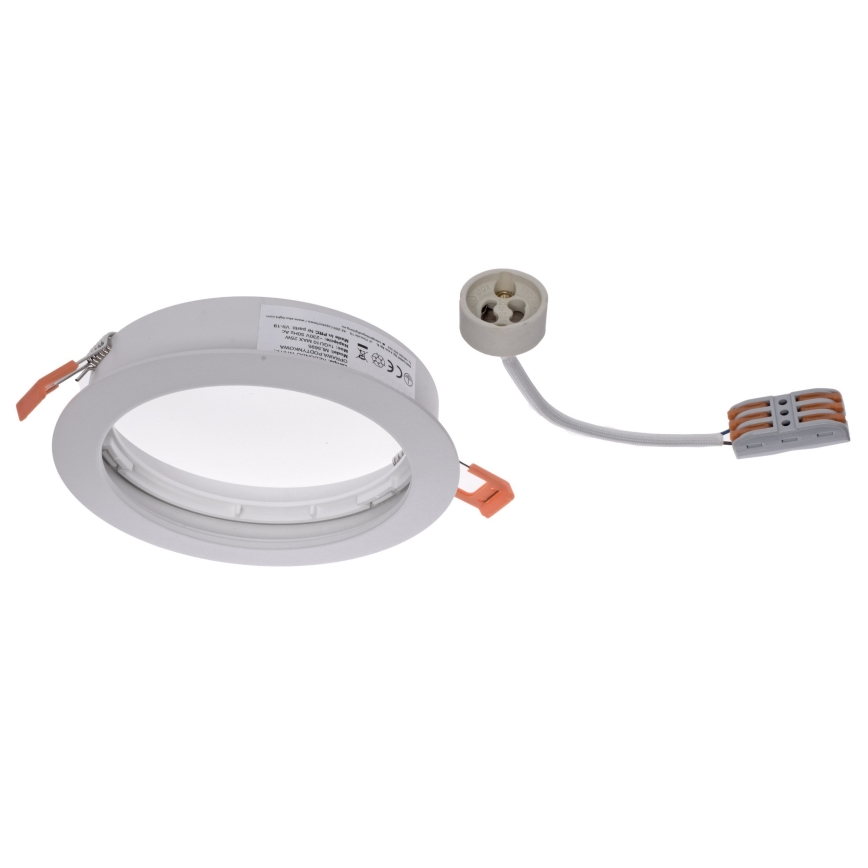 Luz embutida REDONDO 1xAR111 - GU10/25W/230V
