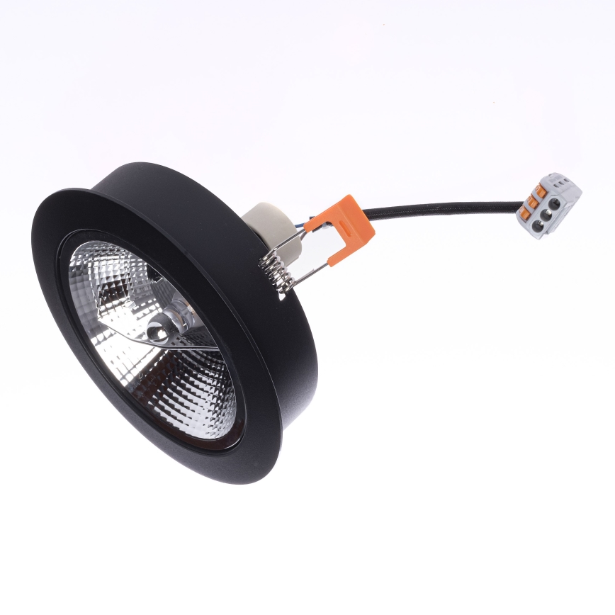 Luz embutida REDONDO 1xAR111 - GU10/25W/230V