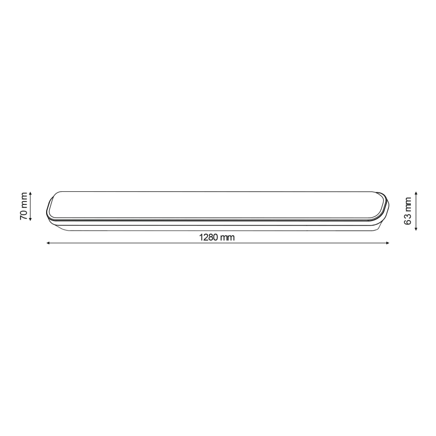 Luz fluorescente de trabalho 1xG13/18W/230V IP65