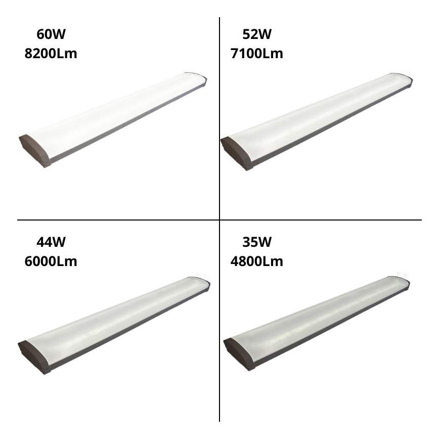 Luz fluorescente LED regulável LED/35W/44W/52W/60W/230V 4000K 120 cm