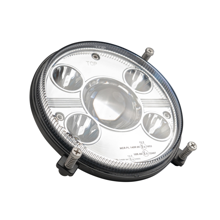 Luz frontal LED para trator LED/50W/10-30V IP69 5700K redondo