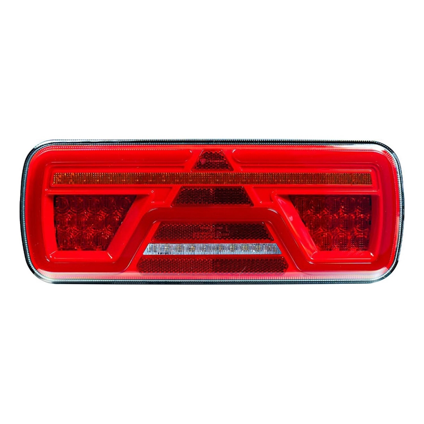 Luz LED combinada com pisca-pisca dinâmico LED/10-30V IP67 esquerda