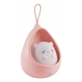 Luz LED de orientação para crianças com sensor KITTY LED/0,5W/5V USB rosa