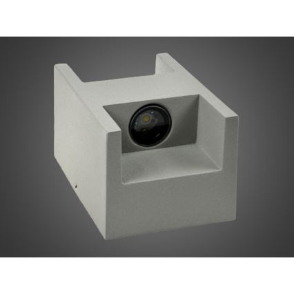 Luz LED de parede exterior CISSA 2xLED/2W/230V IP54