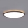 Luz LED para casa de banho com sensor de movimento e anoitecer NIVERA LED/18W/230V IP54 3000/4000/6000K diâmetro 30 cm preto + comando