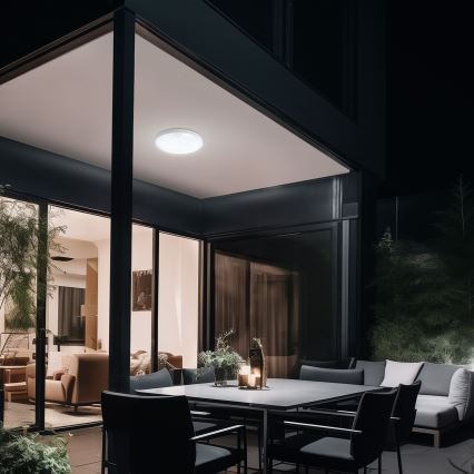 Iluminação de parede para casa de banho LED com sensor de movimento NYMPHEA PROXI LED/18W/230V IP54 4000K