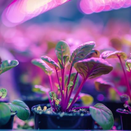 Luz LED para crescimento de plantas PLANTY E27/8W/230V 1200K