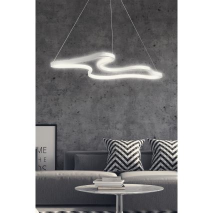 Luz LED suspensa ARTISAN LED/36W/230V 6500K branca
