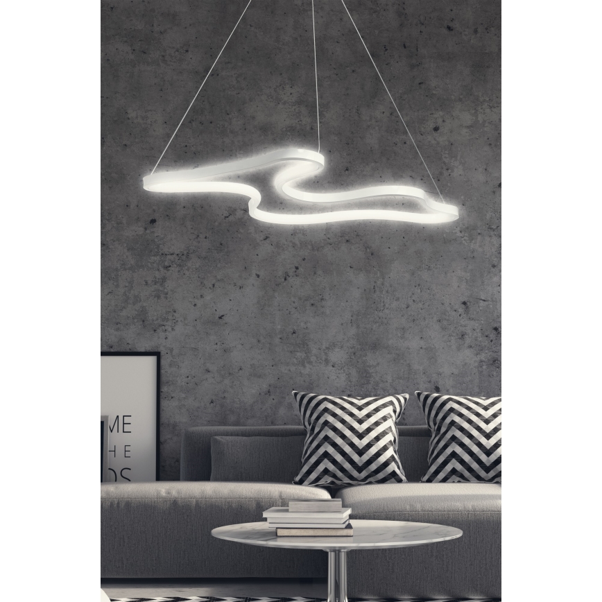 Luz LED suspensa ARTISAN LED/36W/230V 6500K branca
