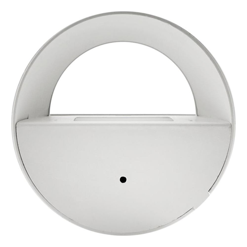 Luz noturna LED com sensor de anoitecer LED/0,5W/230V branco