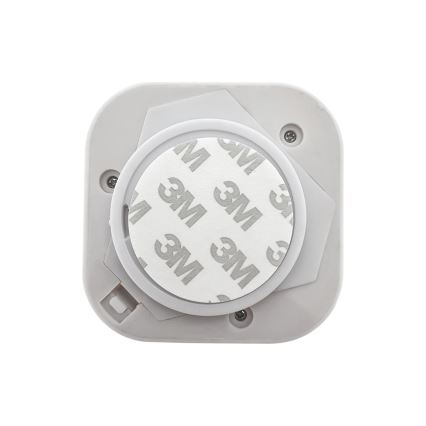Luz noturna LED com sensor LED/0,5W/4,5V 3xAAA branca