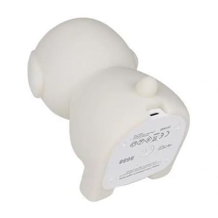 Luz noturna LED RGB regulável recarregável para crianças LED/2,5W/5V 3000K 1200 mAh cão