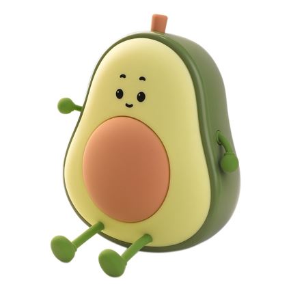 Luz noturna infantil tátil recarregável e regulável AVOCADO LED/1W/5V 1200 mAh